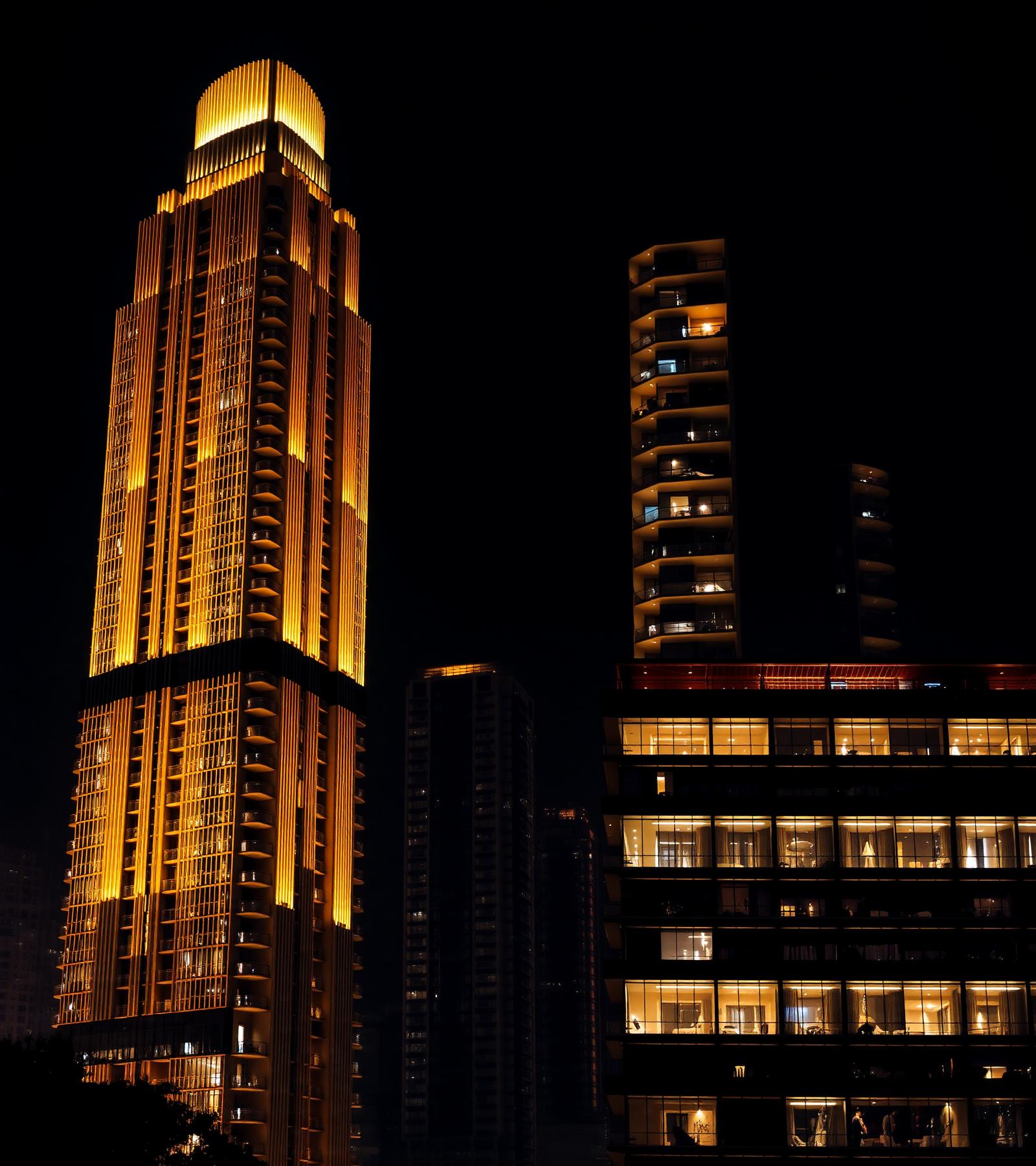 Illuminated tower